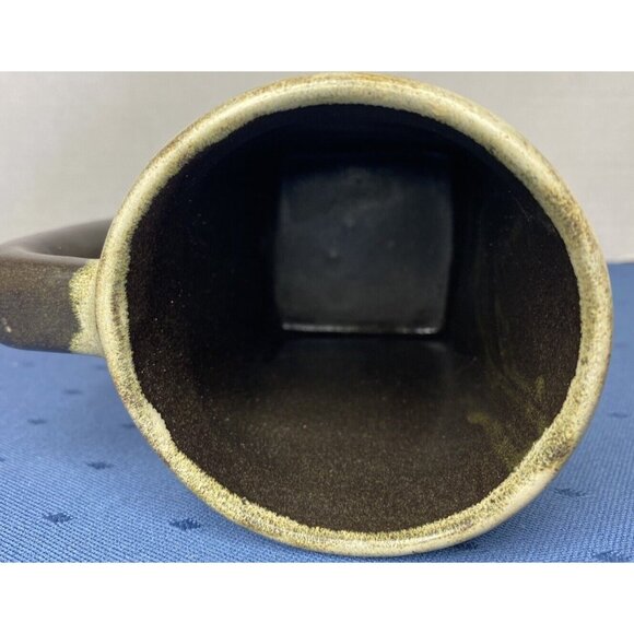 Mara Mexico Kokopelli Flute Player Pottery Mugs Cups Hand Crafted Signed Brown - Picture 5 of 6